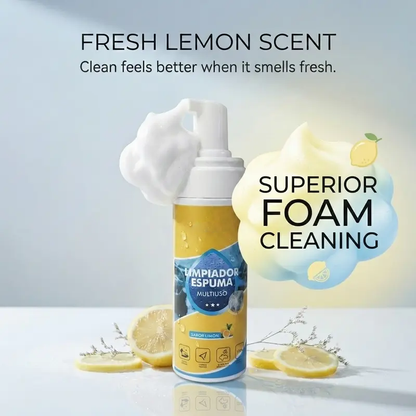 2026 New 4-in-1 Multi-Enzyme Foam Cleaner, Foam Cleaner Multi Purpose All-Purpose Deep Cleaning Powerful & Multipurpose Car Interior Foam Spray Cleaners for Car Sofa Kitchen Bathroom