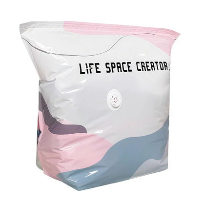 🎀🎀2026 New No-Pump 3D Vacuum Storage Bags, Large Vacuum Storage Compression Bags for Clothes, Blankets, Bedding, Comforters