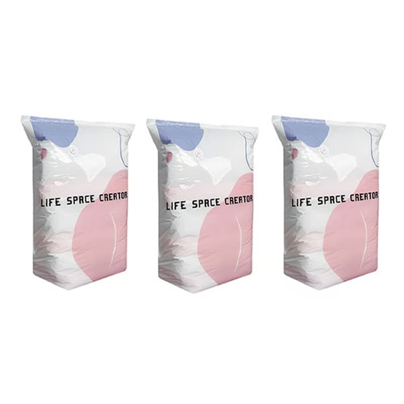 🎀🎀2026 New No-Pump 3D Vacuum Storage Bags, Large Vacuum Storage Compression Bags for Clothes, Blankets, Bedding, Comforters