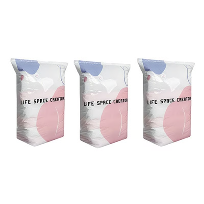 🎀🎀2026 New No-Pump 3D Vacuum Storage Bags, Large Vacuum Storage Compression Bags for Clothes, Blankets, Bedding, Comforters