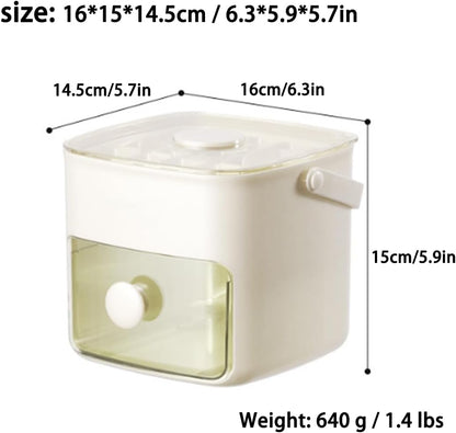 🎁🎁𝑺𝑪𝑵𝑫𝑹® 2026 EasyChill Ice Cube Maker — 48 Cubes, One Press, No Mess