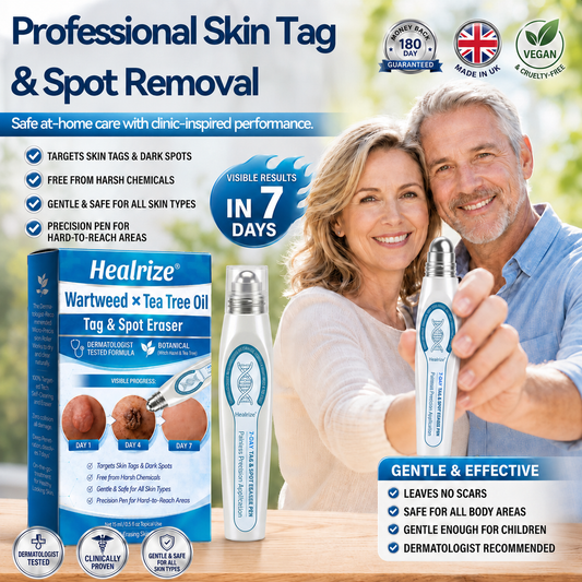 𝐏𝐡𝐚𝐫𝐦𝐚𝐜𝐢𝐬𝐭 𝐑𝐞𝐜𝐨𝐦𝐦𝐞𝐧𝐝𝐞𝐝 ✅𝑯𝗲𝙖𝐥𝒓𝗶𝙯𝗲® 7-𝐷𝑎𝑦 𝗧𝐚𝐠 & 𝗦𝗽𝐨𝐭 𝐄𝐫𝒂𝒔𝒆𝒓🍅1️⃣(Zero 𝐏𝐚𝐢𝐧, Zero 𝐒𝐜𝐚𝒓𝒔 Rollerball)🍅1️⃣